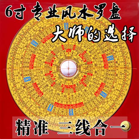 三合盤|【三合風水羅盤逐層圖解】55件三元羅經透解 